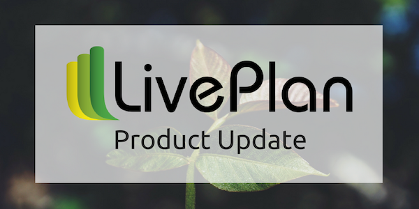 LivePlan Update: Easier Forecasting, Improved Help, and More